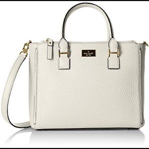 Kate spade prospect place medium tote crisp linen